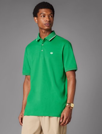 adidas Golf Originals F Solid Polo Lc - Green - XS