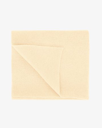Merino Wool Scarf - Soft Yellow