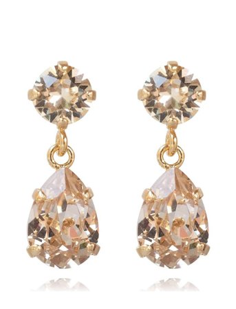Caroline Svedbom Mini Drop Earrings - Gold - ONE SIZE