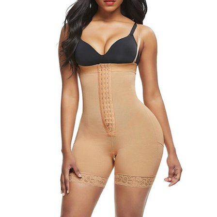 Kvinnor Shapewear Magplastik Zip Korsett