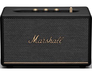 Marshall Acton III BT - Black - Kompakt Bluetooth-högtalare med fylligt ljud
