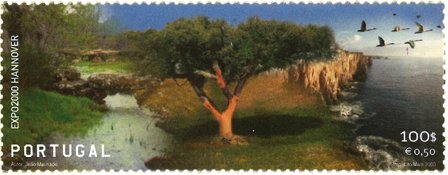 Portugal - Hannover - Postfrisk frimærke