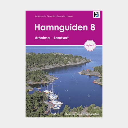Havneguide Skagerrak Förlag Havneguiden 8, Arholma - Landsort, udgave 4, svensk tekst