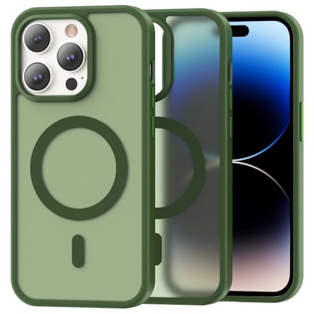 ColorPop iPhone 14 Pro Skal CH MagSafe Matt Grön