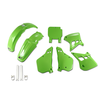 UFO Komplett Plastkit - Kawasaki KX 125 1990-1991