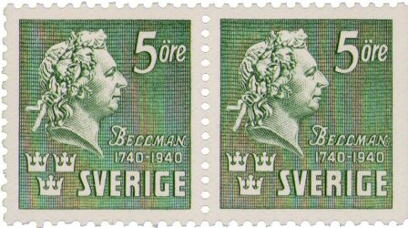 Sverige - Postfrisk parstk. AFA 283B & 283Ch