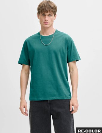 Jack & Jones Jjeorganic Basic Tee Ss O-Neck Noos - Green - XXL