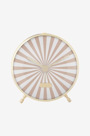 Karlsson - Väckarklocka Candy Swirl flamingo - Brun - Väggklockor & bordsur - Från Homeroom