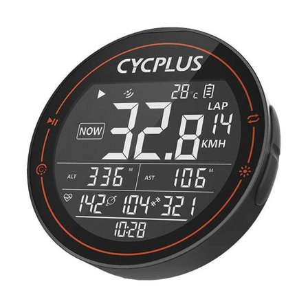 Cycplus M2 cykeldator - kompatibel med Strava, Trainingpeaks etc.