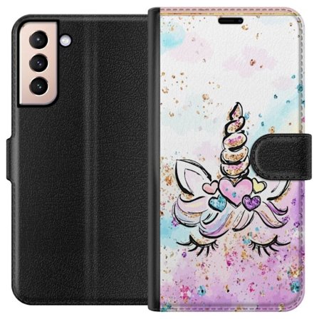 Yhteensopiva Lompakkokotelo Samsung Galaxy S21 Unicorn