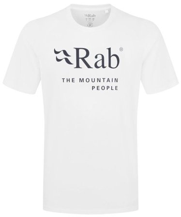 Rab Stance Mountain Tee Mens White
