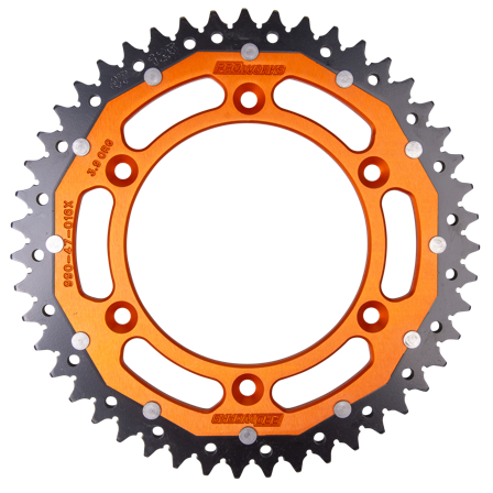 Zębatka Tylna Proworks Interlink Pomarańczowa - KTM 300 XC-W 2018-2026