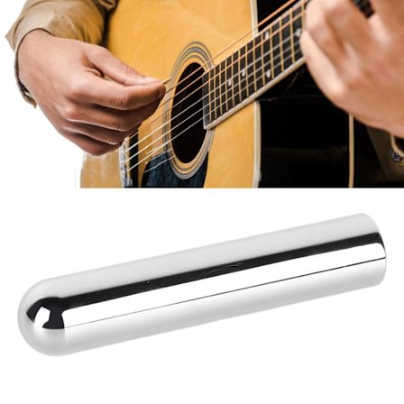 Gitarr Rundnos Acoustic Tone Bar Multifunktionell Rundnos Stål Gitarr Bar Slide