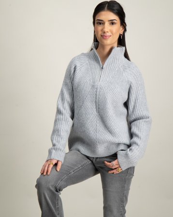 Sofie Schnoor Sweater Grå Trøjer Pige - Kids Brand Store