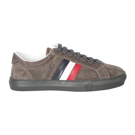 Moncler, Low Top Sneakers Grijs, Heren, Maat:42 EU