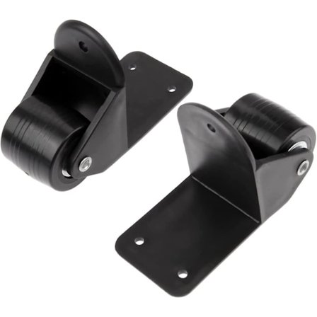 Matkalaukun Vaihtopyörät, Mustat Pyörän Korjauspakkaukset, Yleismaailmalliset Vasen Oikea Kääntyvät Pyörät