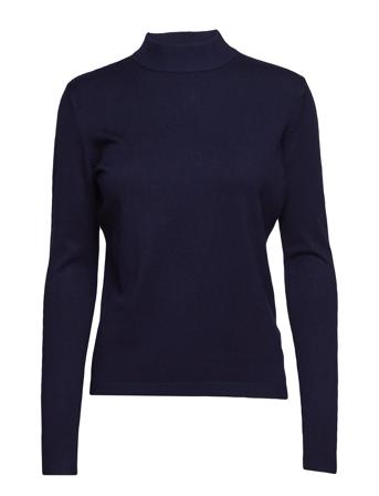 Srmarla Turtleneck Knit Turtleneck Polotröja Blå Soft Rebels
