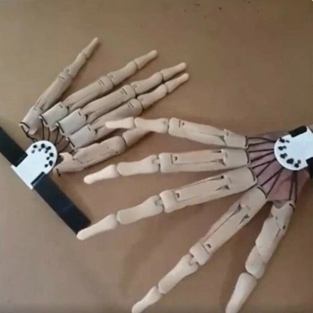 Articulated Fingers Extensions Creepy Scary Carnival Halloween Party Finger Props Tool