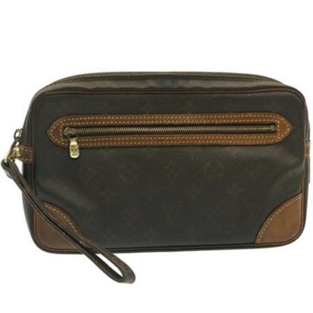 Louis Vuitton Vintage, Pre -owned Marly Dragonne Gm Bruin, Dames, Maat:ONE Size