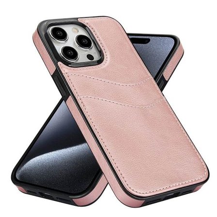 (For iPhone 12 mini 5.4) Holdbart telefondeksel av høy kvalitet roségull