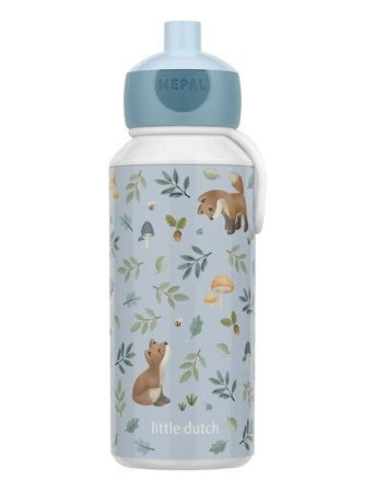 Mepal Drikkeflaske Pop-Up Campus Forest Friends - Blue - 400 ML