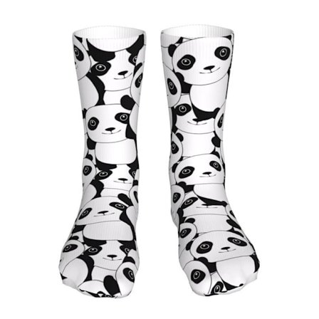 Unisex panda Socks 3D Colorful Athletic Sport Novelty Socks #ac