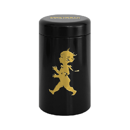 Solstickan Design Tändsticksrör – Svart / Guld Dekoration 53*100mm