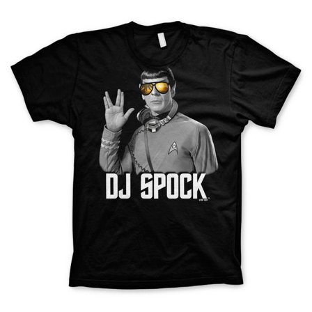 Star Trek DJ Spock T-paita S