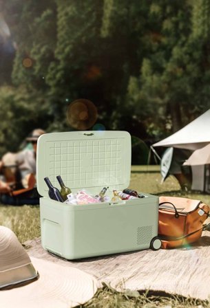 HCK Fryseboks med kompressor -20°C 12V/220V 16L