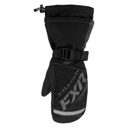 Rękawice Zimowe FXR Helix Race Mitt 23 Dziecięce Czarny L
