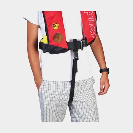 Cinghia di derivazione per giubbotto di salvataggio Plastimo, per Pilot 165 / 275, Pilot Pro 180, Pilot Pêche, Seashore, & Easyfit