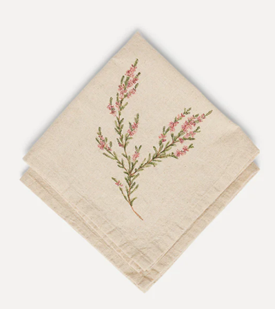 UND Servietter Lyng 2pk bomull-lin