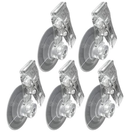 2 x 5 kpl imukuppikiinnikkeet Vakaa monikäyttöinen läpinäkyvä seinäteline Pyöreä imupuristimen pidike Kodintarvikkeet