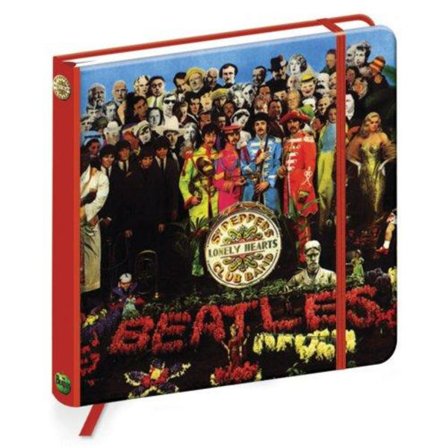 Anteckningsbok - The Beatles - Sgt Pepper