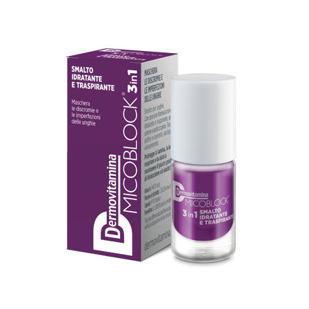 Dermovitamina Micoblock 3 In 1 Smalto Viola 5ml