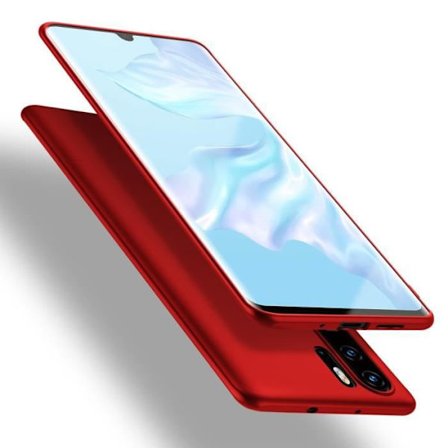 Fodral till din Huawei P30 Pro i röd matt TPU