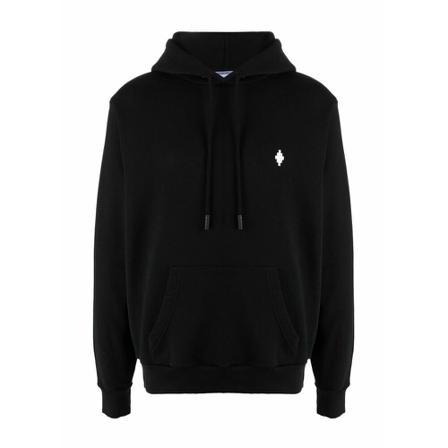 Marcelo Burlon, Sweatshirt Zwart, Heren, Maat:S,Cotton