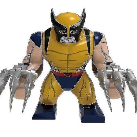 Batman Crocodile Killer 10,5 cm Figur Block Konstruktion Byggsten Tegel Leksak Gåvor För Barn Fans Wolverine