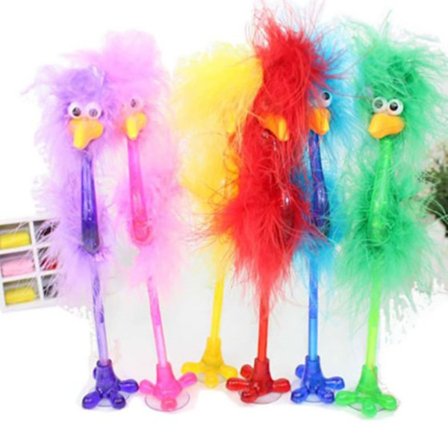 3 STK 1 STK 21 cm Creative Pen Cartoon Plys Struds Kuglepen