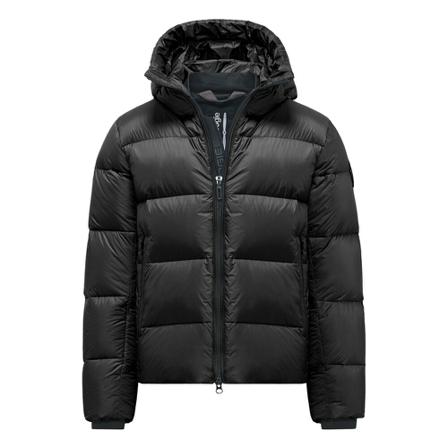 BomBoogie, Puffy down jacket in Micro-Ripstop Nylon - Helsinki Down Jacket Zwart, Heren, Maat:S