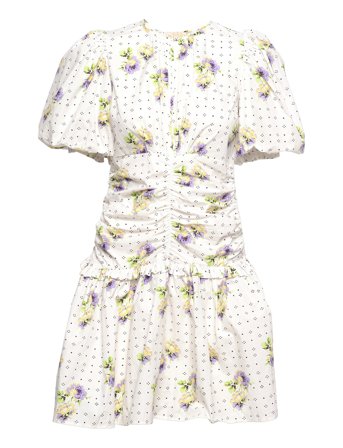 by Ti Mo | Festive Cotton Mini Dress | L