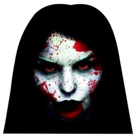 Halloween dekoration, Halloween bilklistermærke aftageligt selvklæbende vægklistermærke Horro