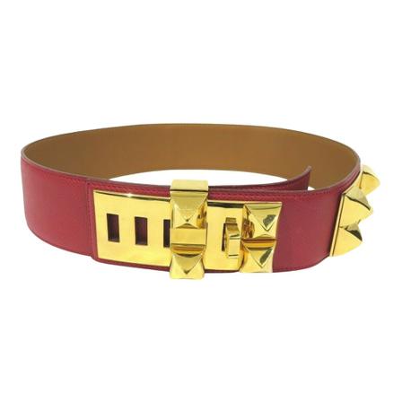 Hermès Vintage, Belts Rood, Dames, Maat:ONE Size