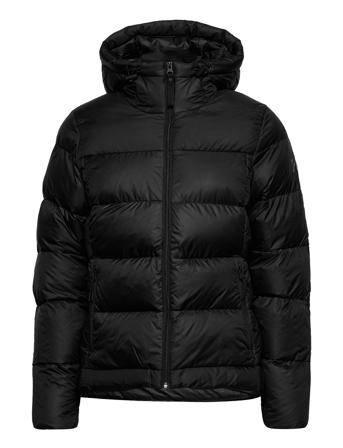 W Active Puffy Jacket Fodrad Jacka Svart Helly Hansen