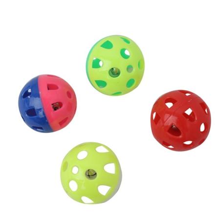 Sett med 4 Actionball-leker Stimulerende morsom ball Veldig motstandsdyktig/