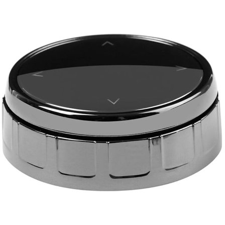 Keskikonsolin multimedian ohjausnupin keraaminen koristekansi musta 5-painikkeiseen autoon