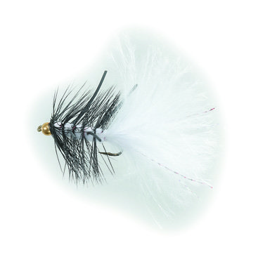 B.H. Rubber Leg Wooly White Daiichi 1720 #8