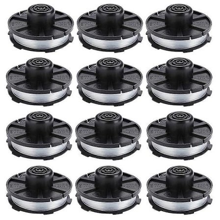 12 stk. Spole for gressklipper for Makita Akkusense erstatningstrådspole, 196146-9/195858-1