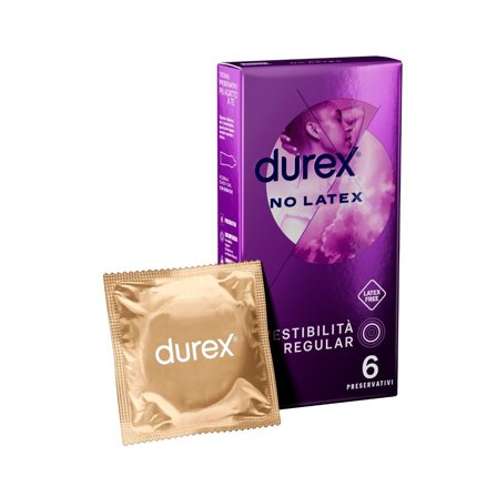 Durex No Latex Profilattico 6 Pezzi