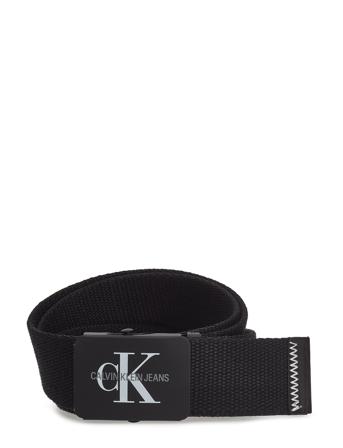 J 4Cm Adj.monogram C Accessories Belts Classic Belts Musta Calvin Klein